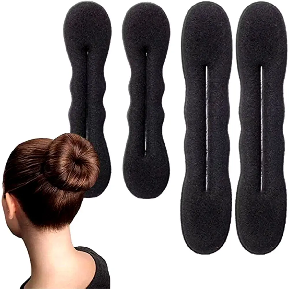 Thanh Búi Củ Tỏi Bằng Xốp Hình Bánh Donut. Tạo Kiểu Tóc Cho Phụ Nữ Và Bé Gái
