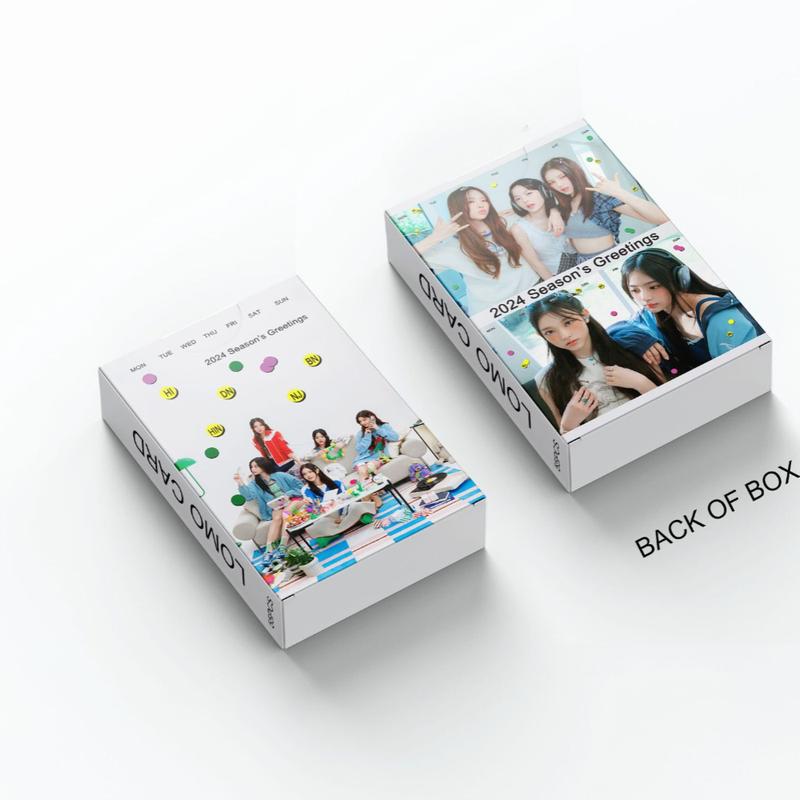 Product Introduction of YANEN 55Pcs/Box NewJeans 2024 SEASON'S Album Photocard Lomo Card DIY Kpop Idol (Ready Stock) 14