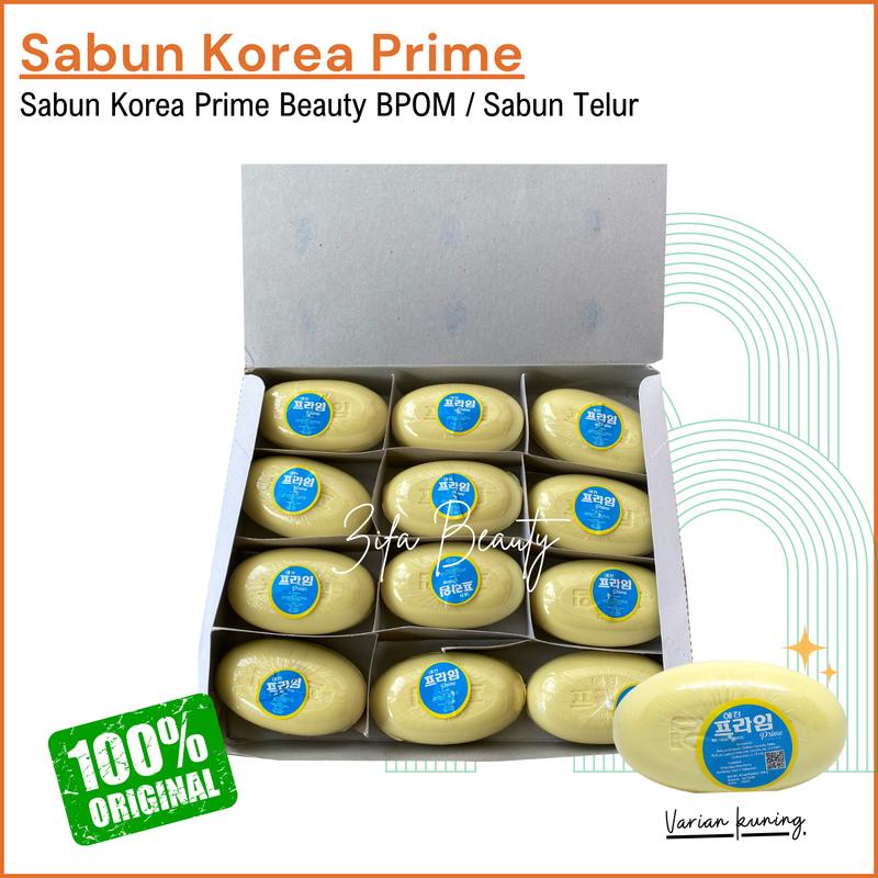 PAKET 5 IN 1 Sabun Korea Kuning Sabun Pemutih Badan Original BPOM Mandi Memudarkan 2