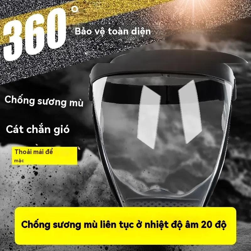 Mặt Nạ Che Mặt Bảo Vệ Toàn Mặt, Cỡ Lớn Trong Suốt, Thích Hợp Cho Công Việc, Chống Sương Mù, Tấm Che Bảo Vệ, Thích Hợp Cho Cỏ Sả, Đánh, Mài Và Cắt, Bảo Vệ Chống Bụi 1