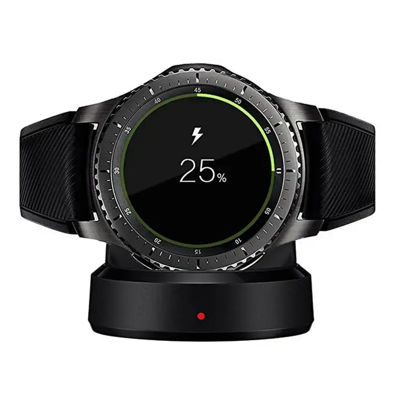 Bộ sạc không dây, cho đồng hồ thông minh Samsung Galaxy, đế sạc nhanh, cho đồng hồ thông minh Samsung Gear S3 Classic Frontier S2 4