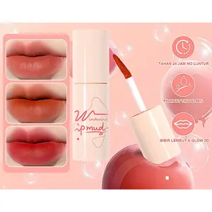 LIXI Lip Mud Matte Velvet Lip Cream Mist Velvet Tahan Air Tahan Lama Lipstick Korean Lip Tint