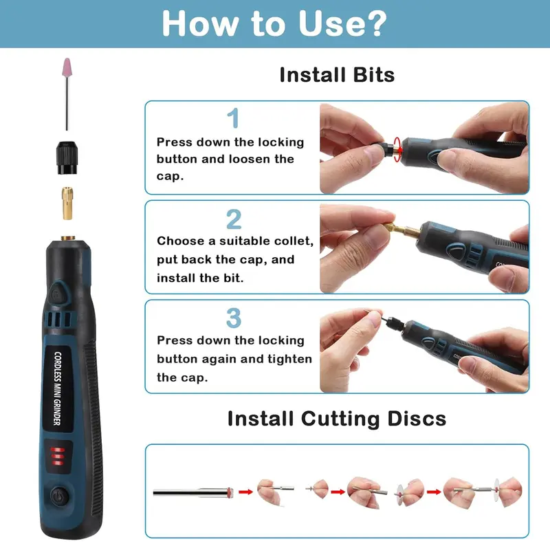 Multifunctional Electric Polishing Machine, Portable Engraver, Handheld Grinding Tool, High Speed Jade Engraving Equipment Power Tools, Professional Lightweight Multipurpose Polishing Equipment Set 7