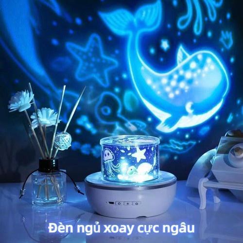   Ưu Đãi Siêu Đặc Biệt  Đèn Ngủ LED Giá Rẻ Bầu Trời Đầy Sao Cổ Tích Đại Dương Đèn Trang Trí Sinh Nhật Xoay Tự Động 