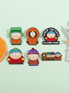 Broche de diseño de personajes de dibujos animados, lindo pin de esmalte adecuado para mochilas, jeans, bufandas, decoración de sombreros, broche de moda para todo fósforo y exquisito para regalo de cumpleaños