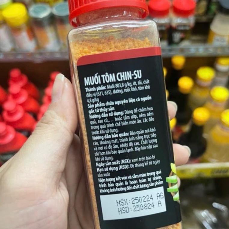 Combo 2 lọ Muối Tôm Chua Cay ChinSu Mới 4