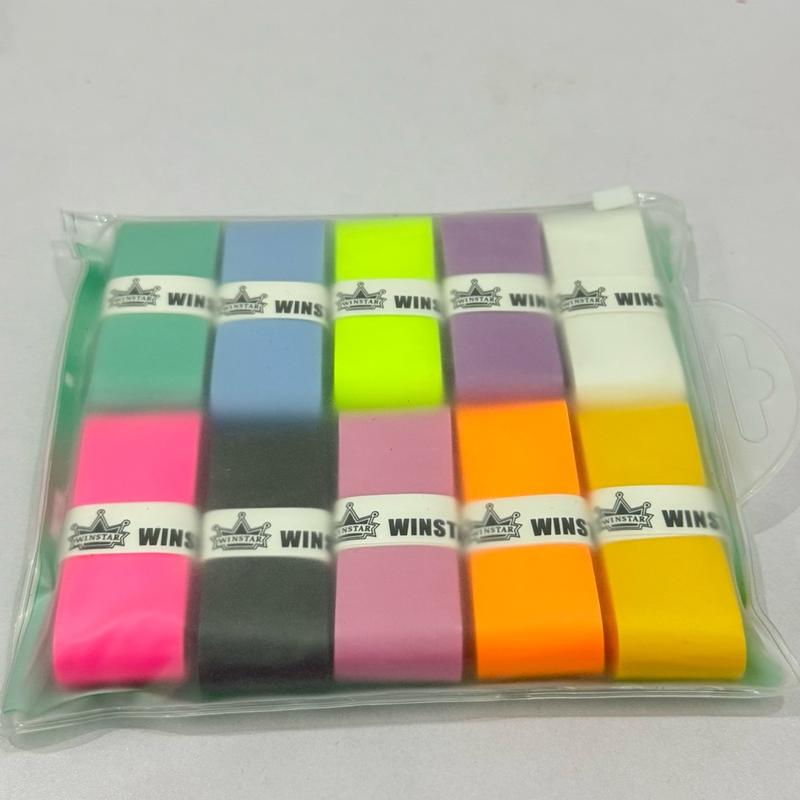 Túi 10 chiếc quấn cán vợt cầu lông tennis Winstar VG007