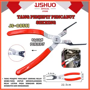 JISHUO [COD] TANG PENJEPIT PENCABUT SEKRING / OTOMOTIF RELAY MOBIL JS-C8591