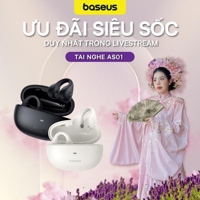 Tai Nghe Kẹp Tai Không Dây  Baseus AS01