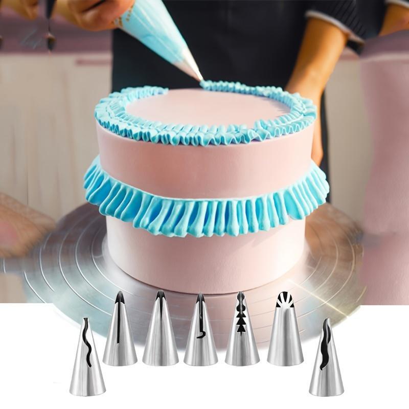 Stainless Steel Cake Decorating Nozzle Set, 18pcs/set Cake Decorating Tool, Cake Decorating Nozzle Kit, Baking Tool for Home Kitchen 2