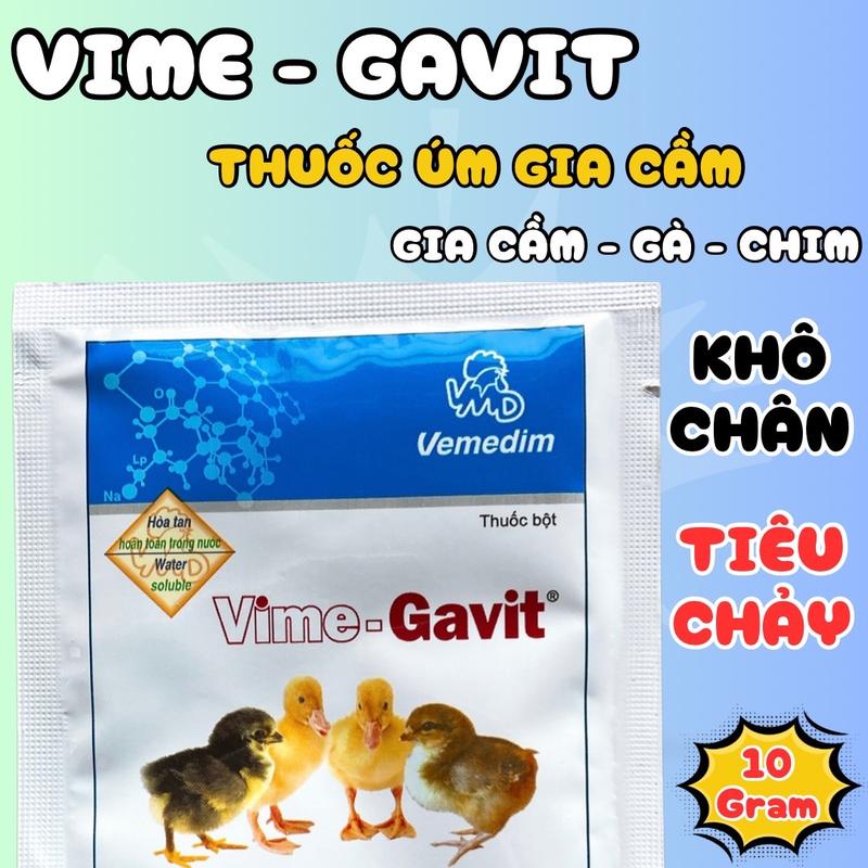 Gavit Úm Gà Vịt Con Phòng Khô Chân, Teo Lườn Chướng Diều, Ăn Không Tiêu, Chậm…