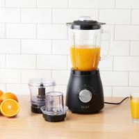 Gambar KLAZ 1.5 LTR BLENDER DENGAN GRINDER & CHOPPER 500 WATT - HITAM dari AZKO ID Kota Administrasi Jakarta Pusat 2 Tokopedia