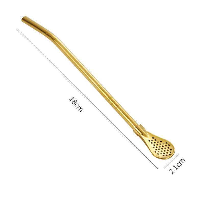 Ống hút Uống Nước bền và đầy màu sắc, được làm bằng thép không gỉ 304, có thể tái sử dụng, với bộ lọc Yerba Mate, có thể giặt được, thích hợp cho Bombilla, bộ lọc trà quả bầu, phụ kiện Bar, baninban 2