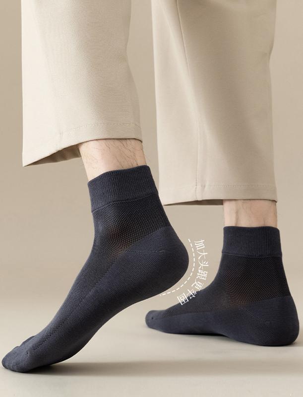 Product Introduction of Men Socks Fashion New Spring Autumn Ankle Socks Medium Socks Invisible Sport Cotton Breathable Casual Men Cotton High Quality 13