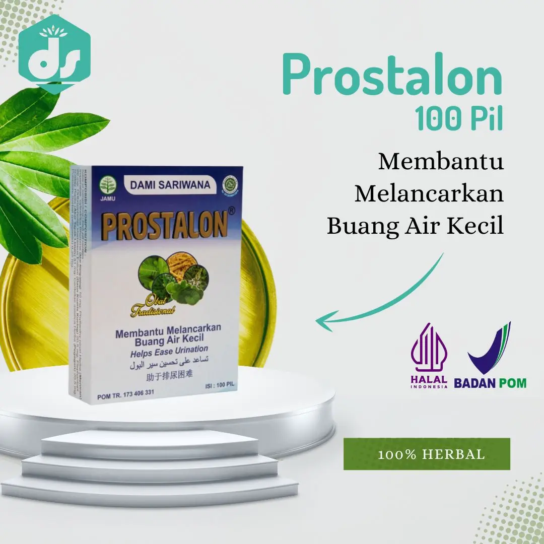 Herbal Prostalon 100 Pil Memelihara Kesehatan Prostat