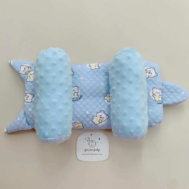 Product Introduction of Gối Chặn Định Hình Đầu Cho Bé Sơ Sinh Chống Méo Đầu Bẹp Đầu Nghiêng Đầu Chống Giật Mình Con Ngủ Ngon Gối Ngủ 9