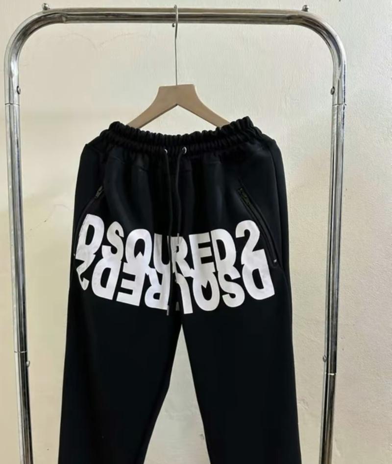 Product Introduction of Quần jogger nam D.S.Q  kéo khoá cạp chun bo gấu chất nỉ dầy 4
