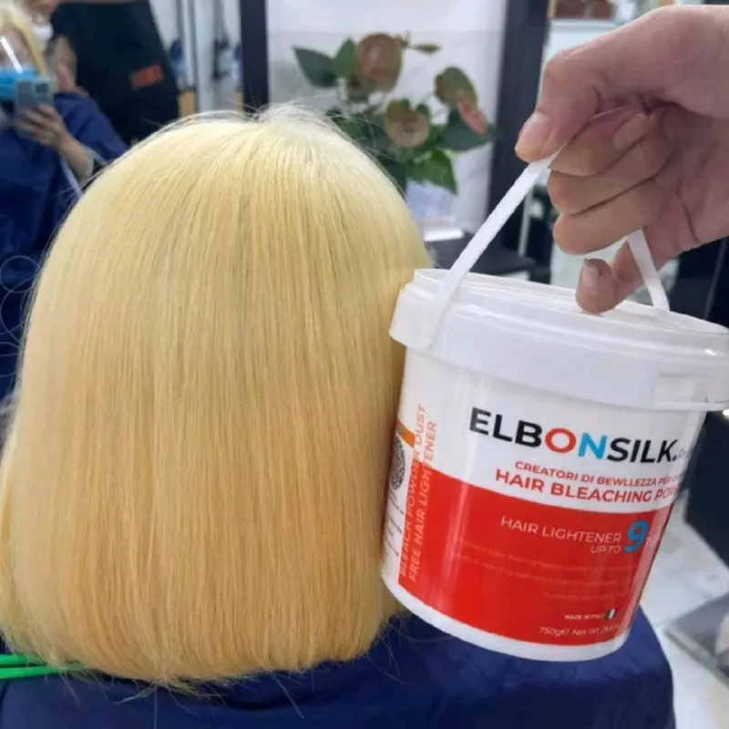 Bột tẩy tóc Elbonsilk tẩy sáng đến 9 cấp độ  750g 0