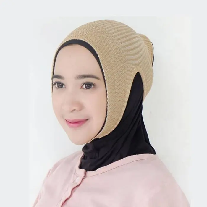 Ciput Anti Budeg Anti Pusing Inner Bandana Rajut Hijab Jilbab Kerudung Anbud Anpus Premium