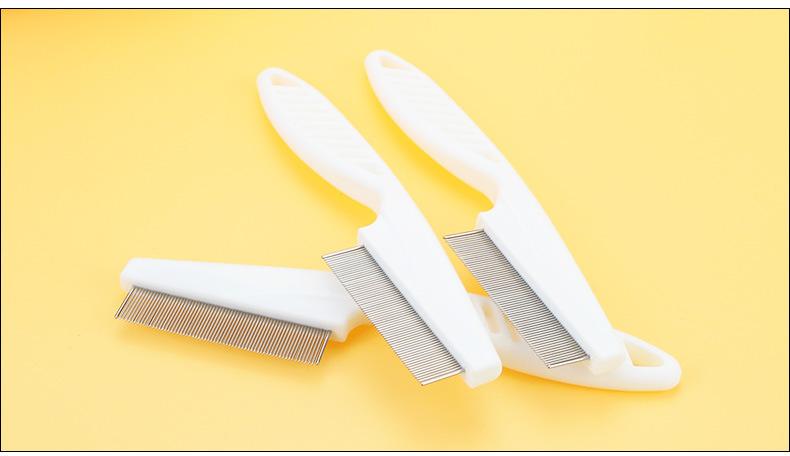 Product Introduction of Cat Dog Comb Knot Opening Float Hair Cleaning Artifact Pet Self-Cleaning Comb Comb Long Hair Massage Knot Hair Removal Special 10