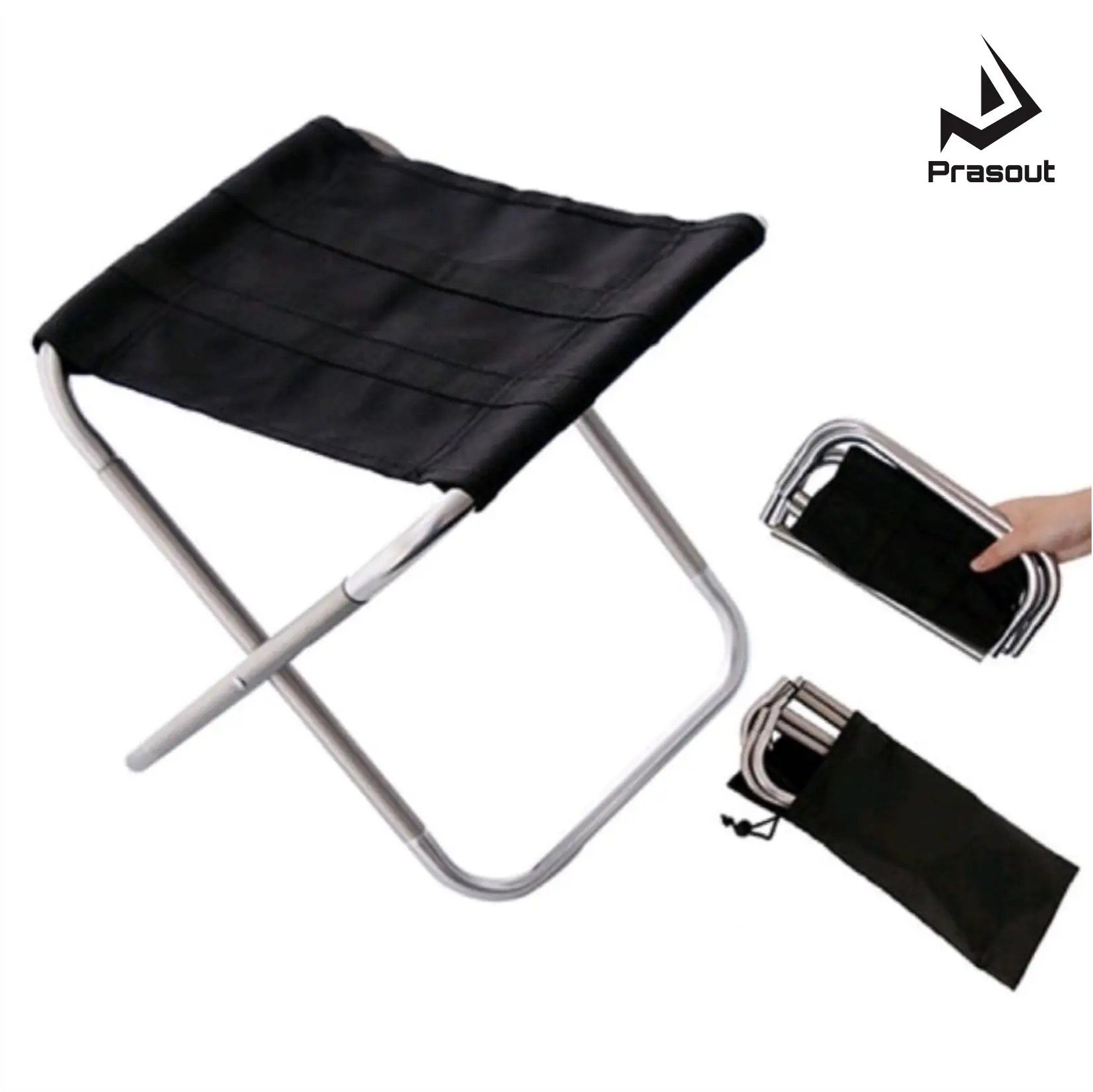 Kursi Lipat Outdoor Portable / Kursi Lipat Memancing Alumunium Aloy