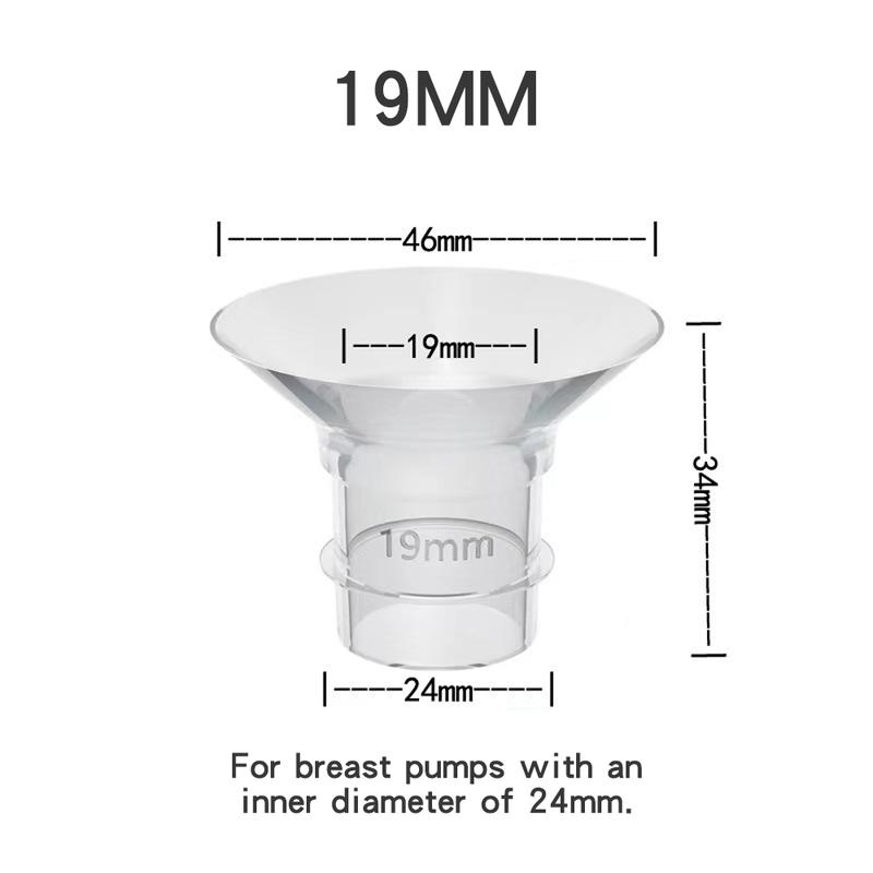 Product Introduction of Flange Inserts 13-24mm Breast Pump Adapter Replacement Accessory For Breast Pump 18