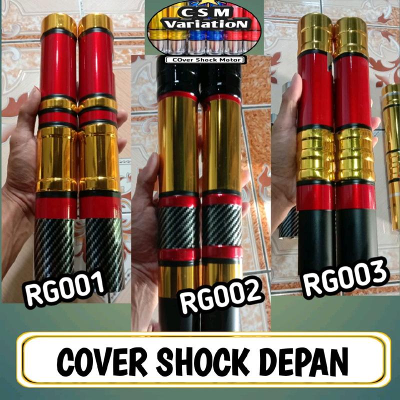 Cover shock depan motor Vario, Beat, Scoopy, Mio gold all series terlengkap Karbu 5