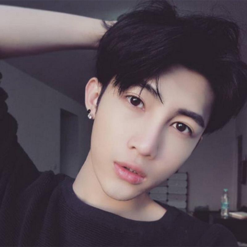 Tóc Giả Dự Tiệc Cho Nam, Tóc Ngắn Màu Đen, Đẹp Trai, Vogue Hàn Quốc, Cosplay