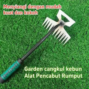 Alat Pencabut Mencabut Rumput Liar Di Halaman Rumah 6/8/11 Gigi Untuk Keperluan Taman/Universal/Akar Tanaman Manual