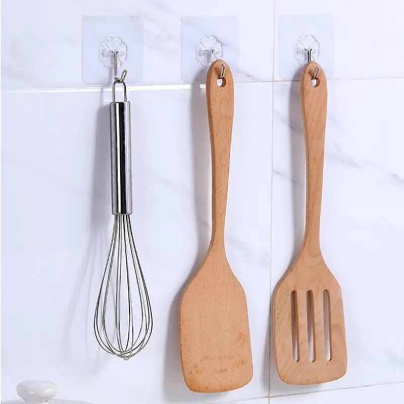 ( Quà Tặng ) Móc Dán Tường Trong Suốt Chịu Lực Tốt Siêu Dính Chắc Chắn mocdantuong inox 5