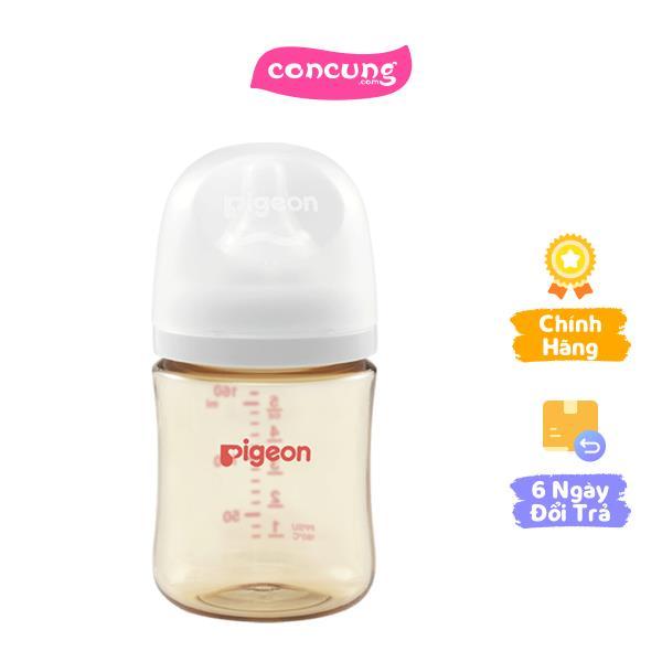  Bình Sữa Pigeon PPSU Softouch Baby-Friendly World 160ml  SS  