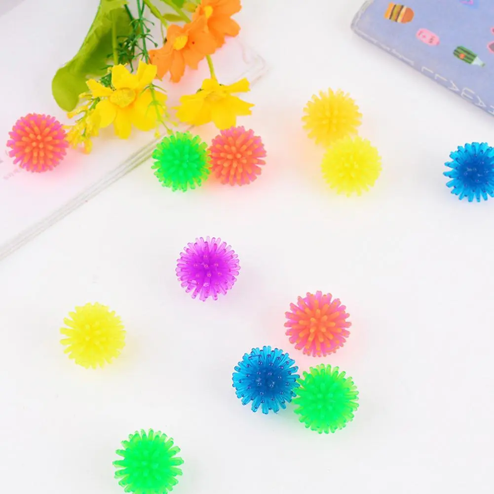 New Spiky Ball Massage Trigger Point Hand Exercise Ball Care N4J0 Relief Relief Yoga Massage E1Z7
