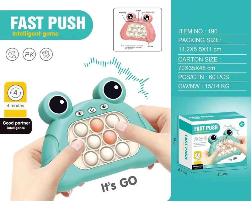 game console pop it elektrik mainan anak electric Fidget 0