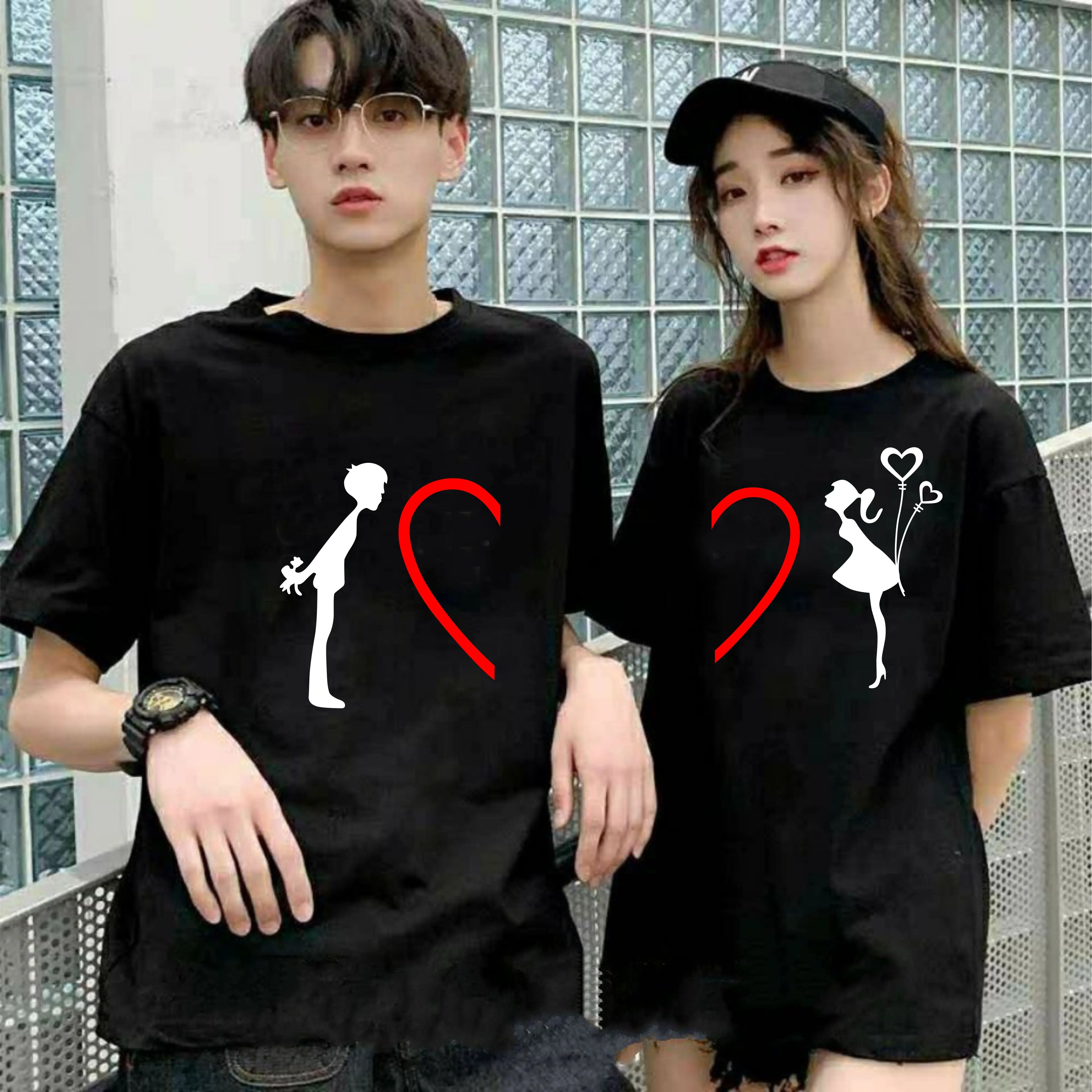 KAOS DISTRO VALENTINE ( KAOS HARGA SATUAN ) / KAOS UNISEX / KAOS MURAH / PRINT DIGITAL