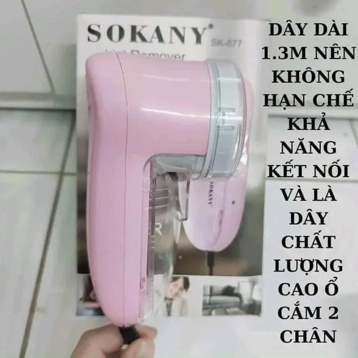 Máy Cắt Lông Xù, Quần, Áo, Tất, Váy, Chăn, Thảm, Dùng Điện 220V, Siêu Bén, Tặng Kèm 1 Lưỡi Dao Thay Thế Làm Sạch 5