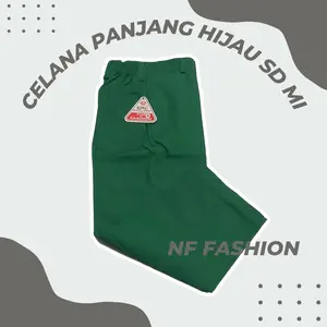 CELANA PANJANG HIJAU SEKOLAH MI TK TPA ANAK LAKI LAKI