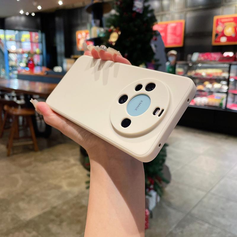 Product Introduction of Suitable for Mate60 Fine Hole Frosted TPU Straight Nova12 Protective Case Huawei Pura70 Silicone Phone Case Cellphone Protector Protection Smartphone 15