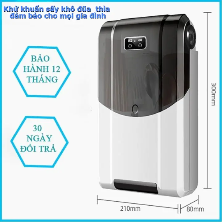 Máy Sấy Khô Đũa Thìa Khử Khuẩn Bằng Tia UV An Toàn Cho Gia Đình Chính Hãng 1
