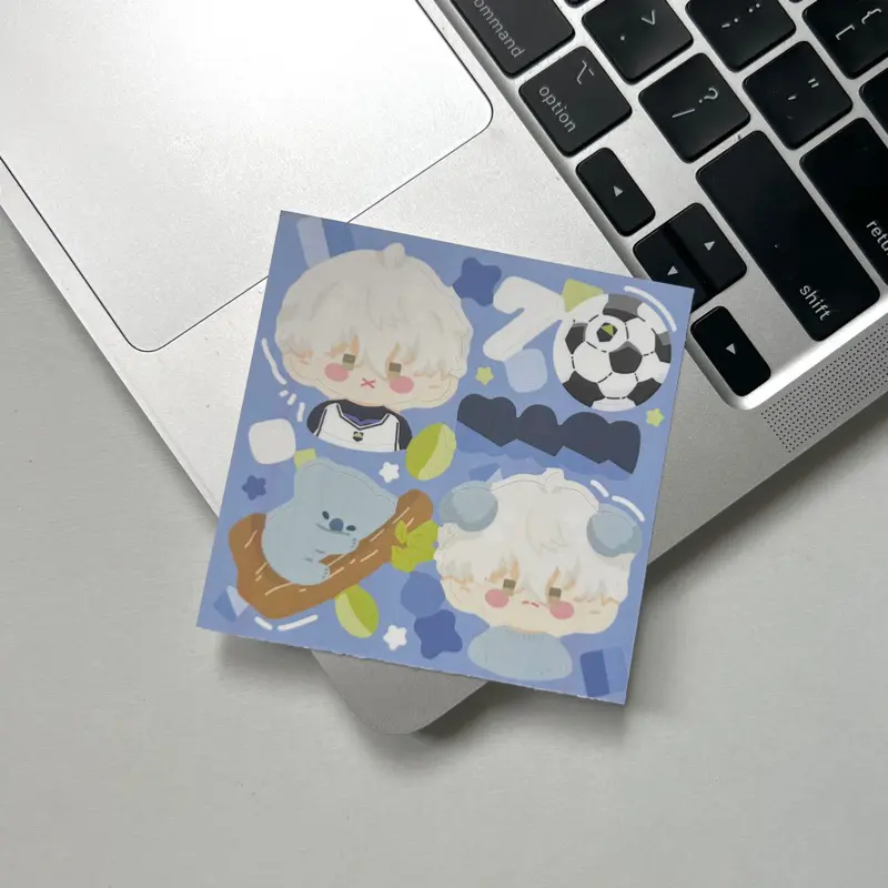 Ppo | Nhãn dán Sticker Blue Lock trang trí 2