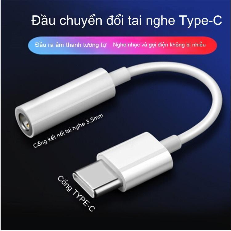 loại-c đến 3.5mm đầu chuyển đổi Cáp chuyển đổi âm thanh tai nghe Android phù hợp