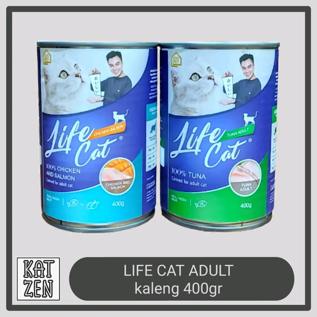 Life Cat Adult Kaleng 400 gram