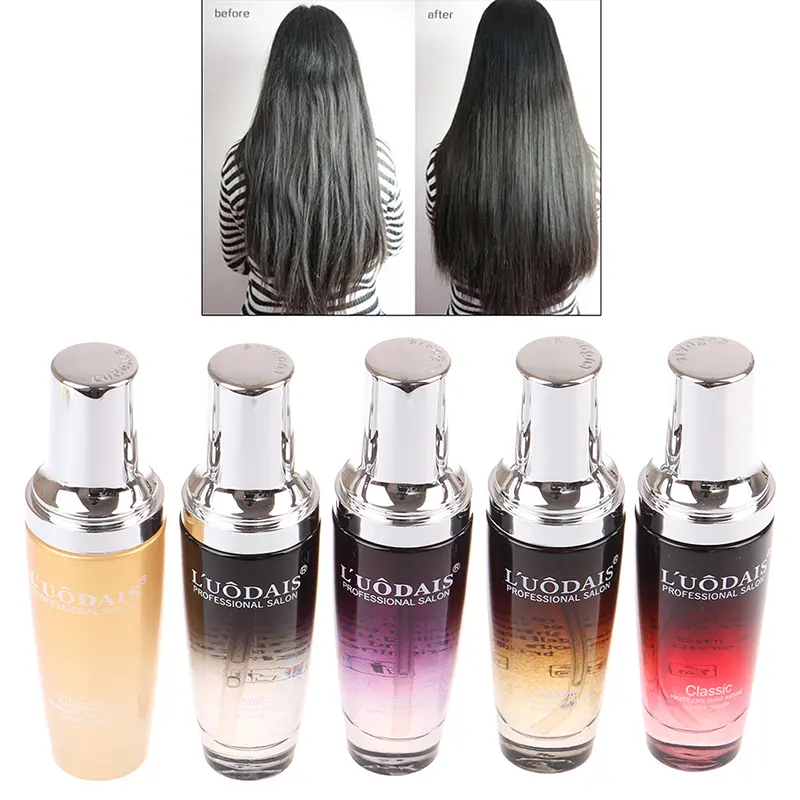 Argan Oil Hair Repair Serum Fragrance Smoother Shine Protect Hair Essence for Dry Damaged Hair & Scalp Treatment 80ml