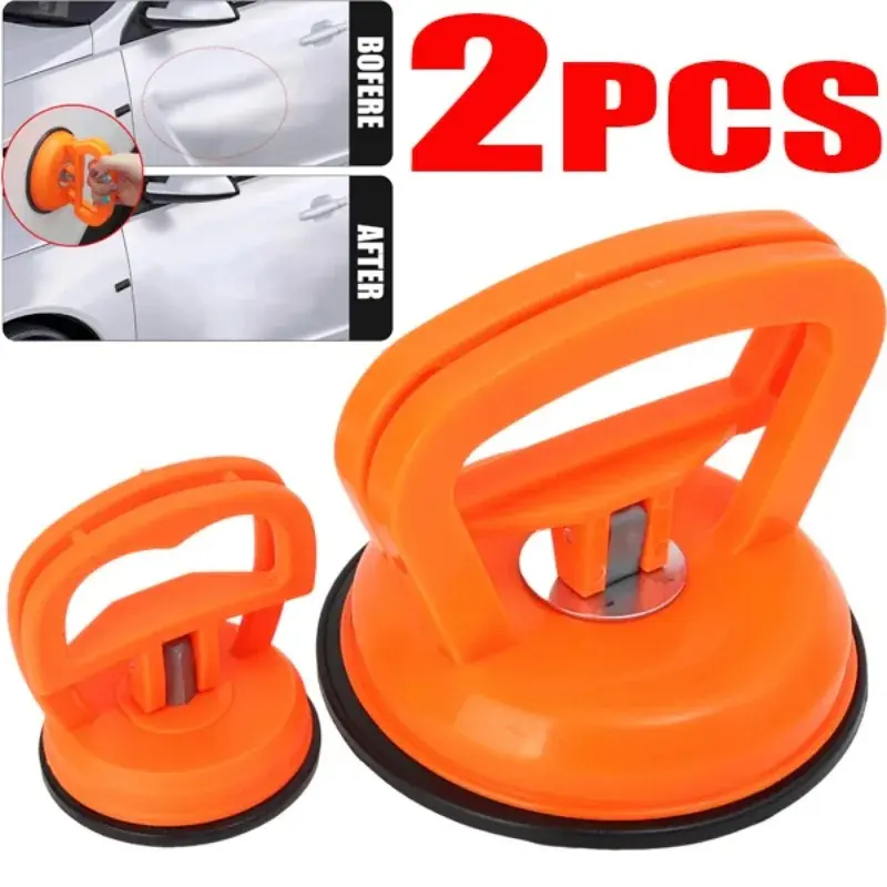 Orange Small Suction Cup Puller Tool For Car Bodywork Dent Repair - Atoksouk
