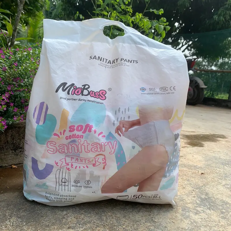 Combo 50 miếng băng vệ sinh phụ nữ dạng quần Miobuss Tampon 4