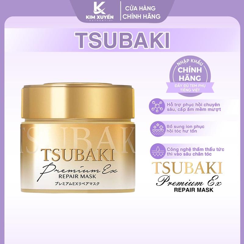 Kem Ủ Phục Hồi Tóc Cao Cấp Tsubaki Premium Repair Mask 180ml Women