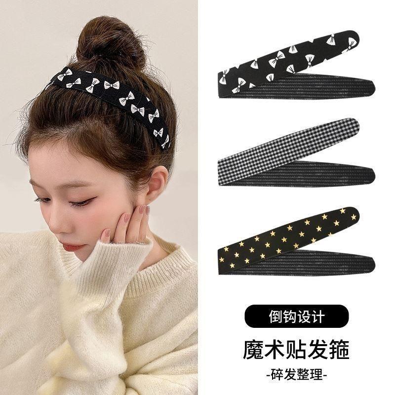Băng Đô Băng Dính Ma Thuật, Có Thể Tái Sử Dụng, Không Cặn, Dành Cho Tóc Mái, Dụng Cụ Phụ Kiện Tóc Áo Khoác Nỉ băng  đô  nơ cài  tóc  hello  kitty