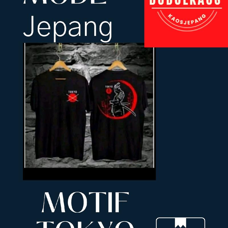 kaos Jepang viral Santai Santai Crew Neck Lembut 6