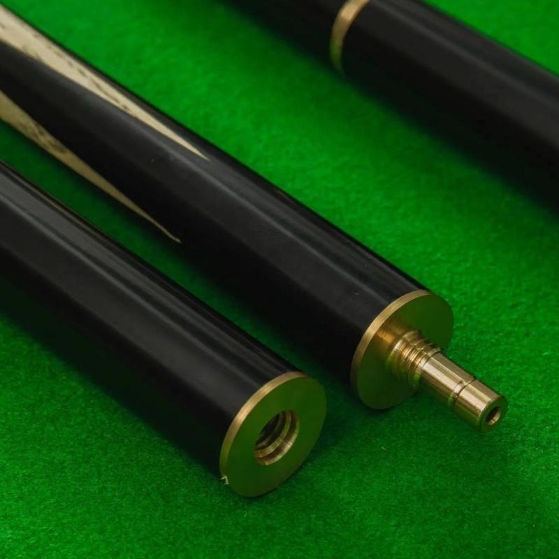 Product Introduction of Dl Billiard Rod Small Head Ms Cue Blue Whale Chinese Black Eight Head Ball Chinese Middle Nine Ball Table Split Cue 4
