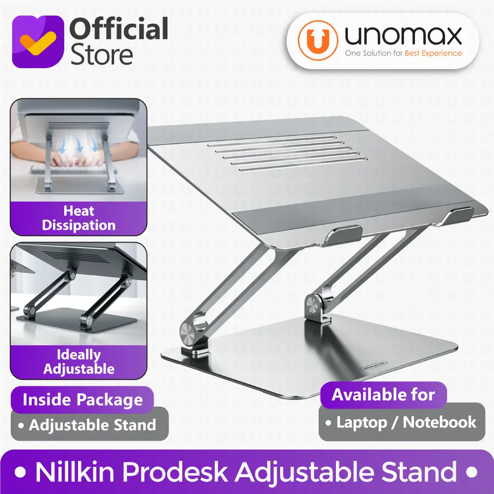 Stand Nillkin ProDesk Adjustable for Laptop / Notebook Metal
