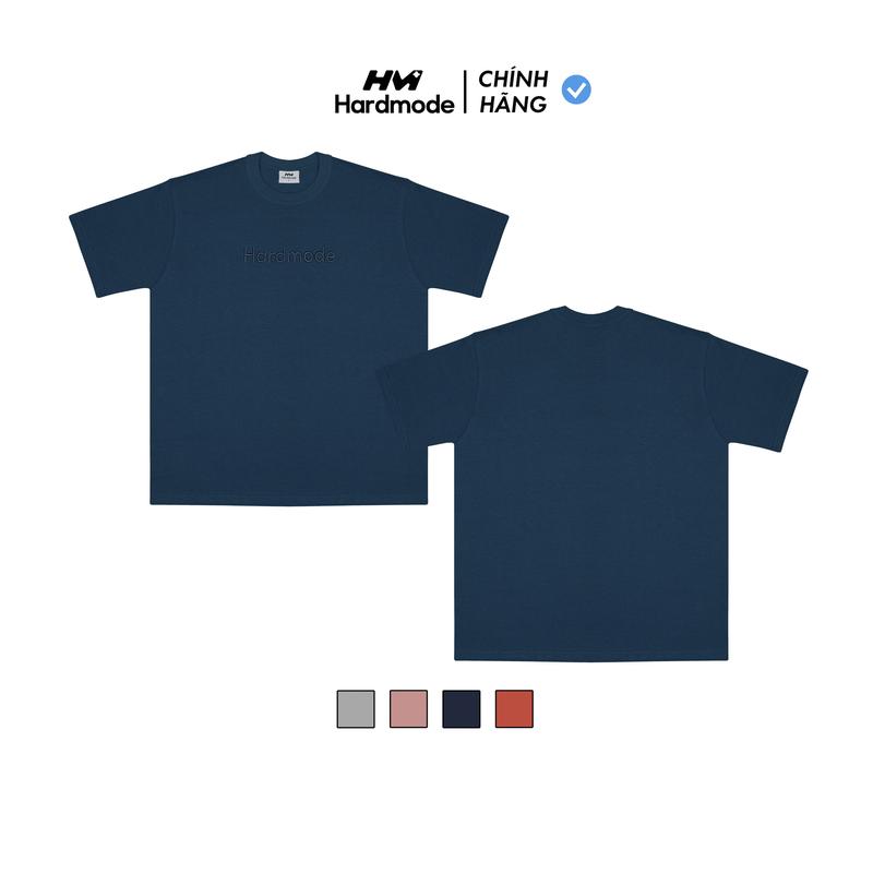 Áo Thun Local Brand Chính Hãng Hardmode Cotton 100% Cổ Tròn Form Rộng Thêu Oversize Unisex - HAT04 7